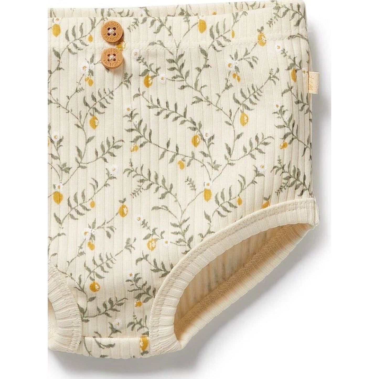 Wilson & Frenchy Lemon Leaf Organic Dress Set | Aster & Ruby