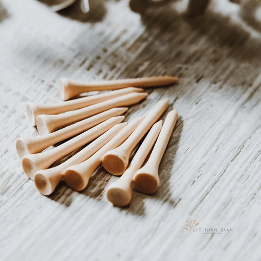 Let Them Play Wooden Nails-Aster & Ruby