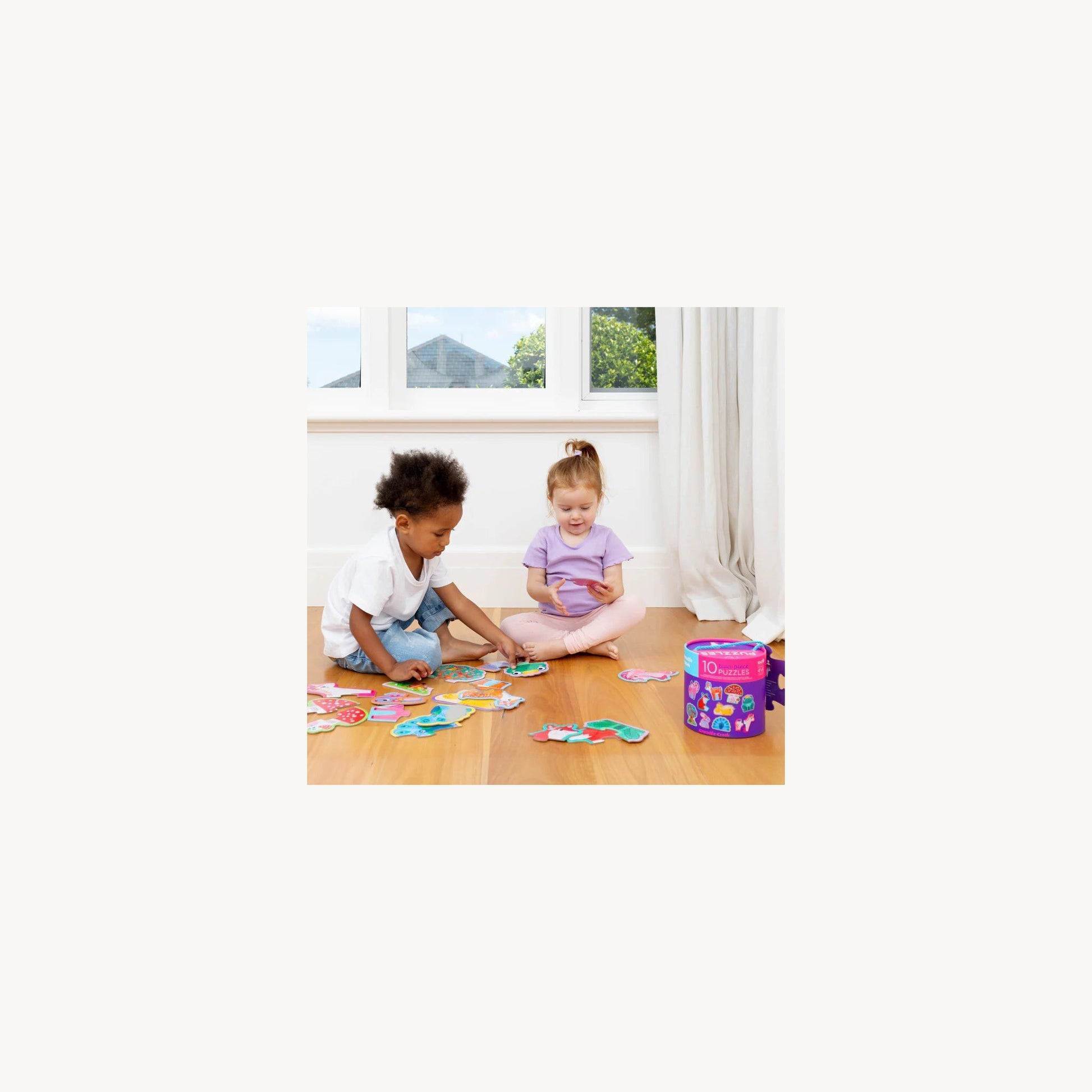 Let's Begin Puzzle 2 pc Unicorn – children's product by Crocodile Creek | Aster & Ruby