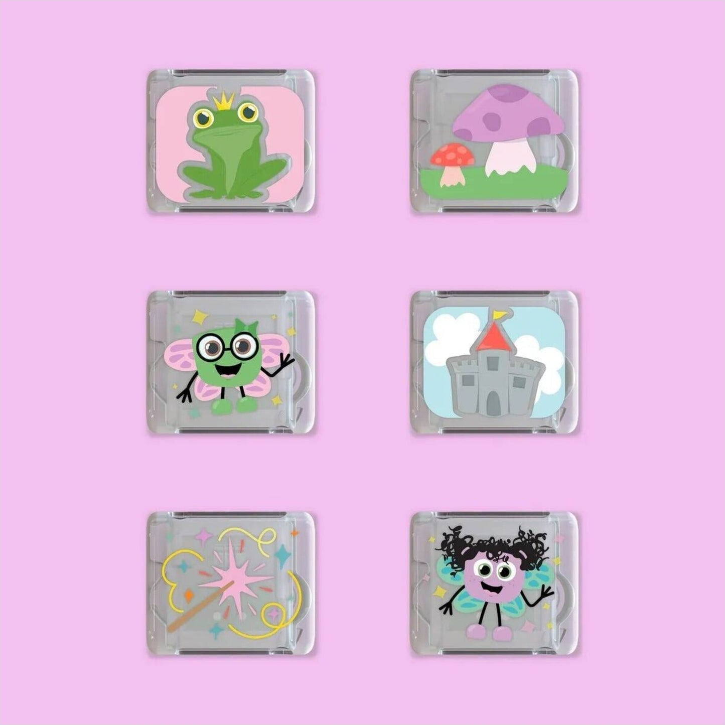 Jellystone Limited Edition Light-Up Cubes, 6-Pack Fairy Gift Set | Aster & Ruby