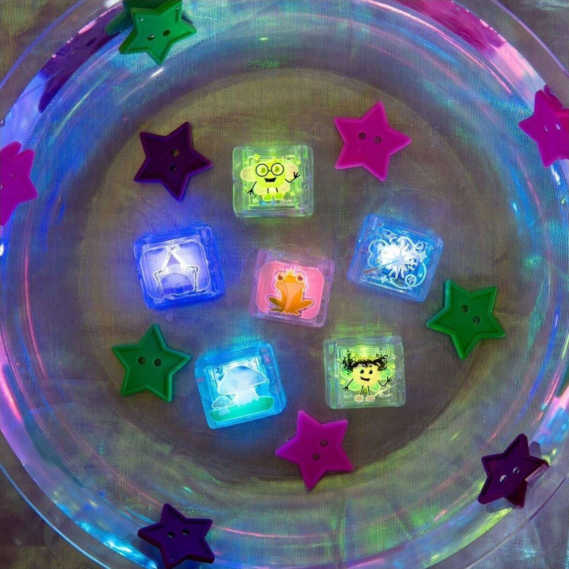 Jellystone Limited Edition Light-Up Cubes, 6-Pack Fairy Gift Set | Aster & Ruby