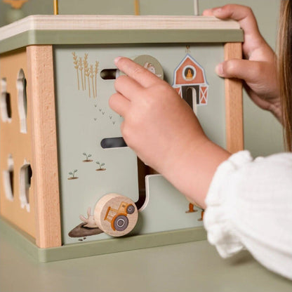 Little Dutch Little Farm Activity Cube | Aster & Ruby