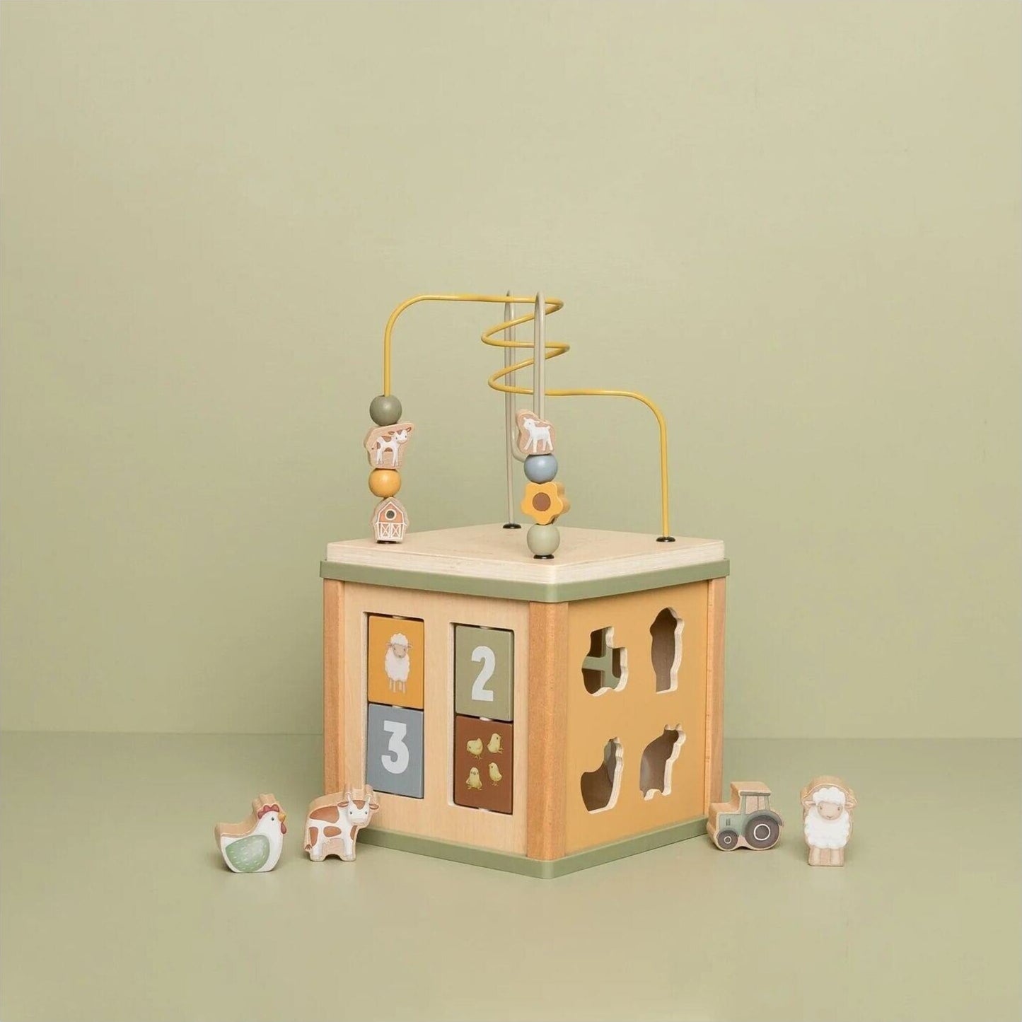Little Dutch Little Farm Activity Cube | Aster & Ruby