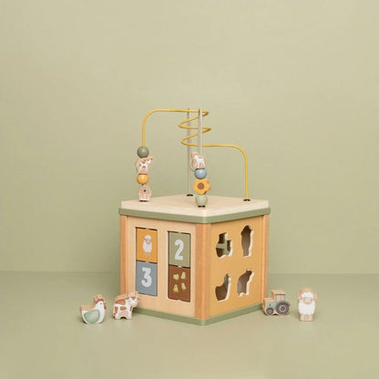 Little Dutch Little Farm Activity Cube | Aster & Ruby