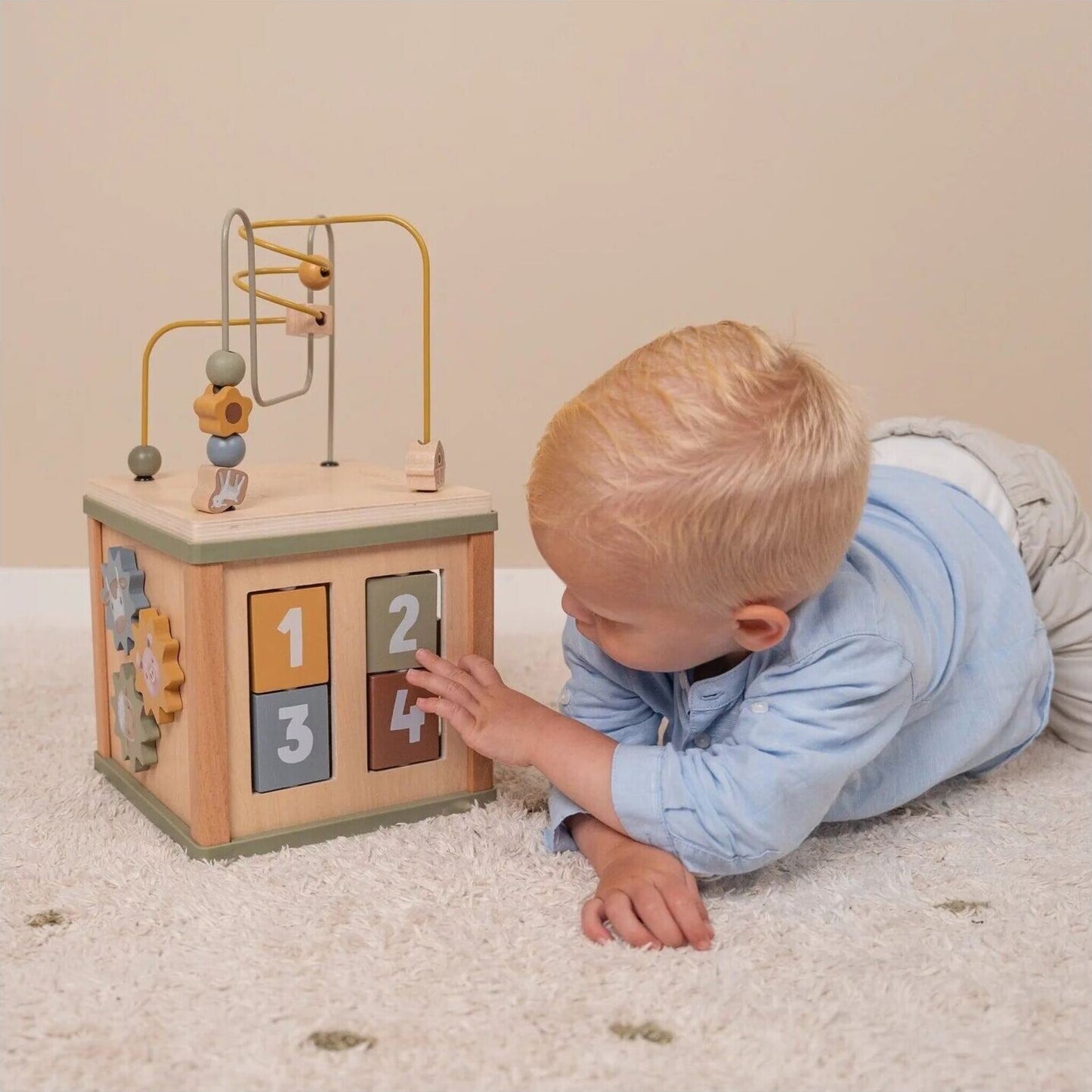 Little Dutch Little Farm Activity Cube | Aster & Ruby