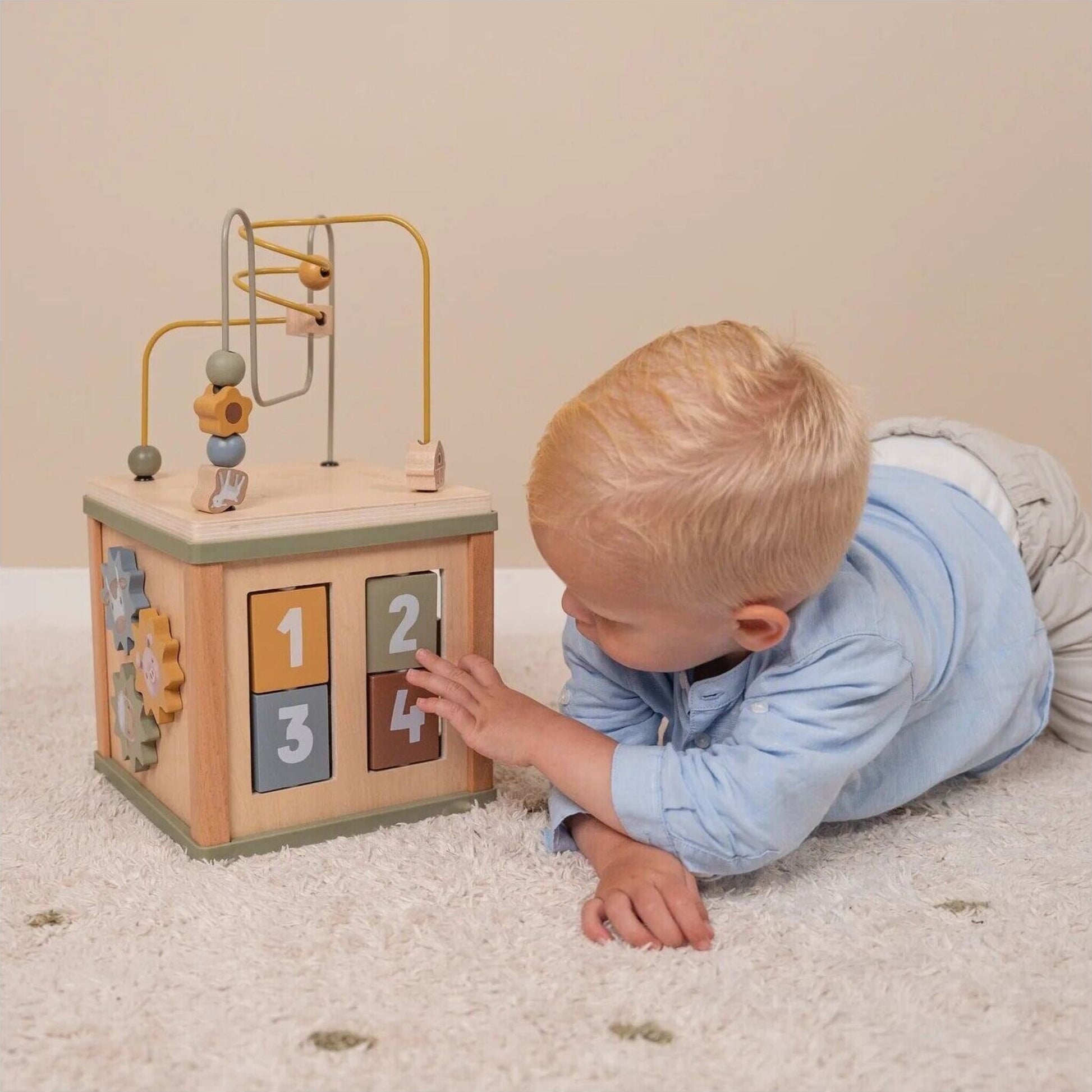Little Dutch Little Farm Activity Cube | Aster & Ruby