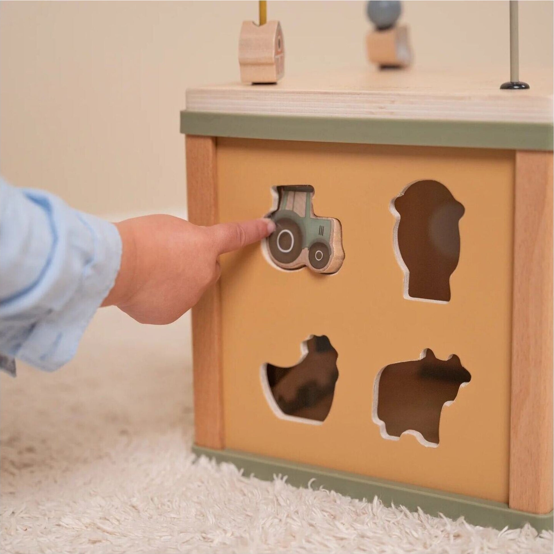 Little Dutch Little Farm Activity Cube | Aster & Ruby