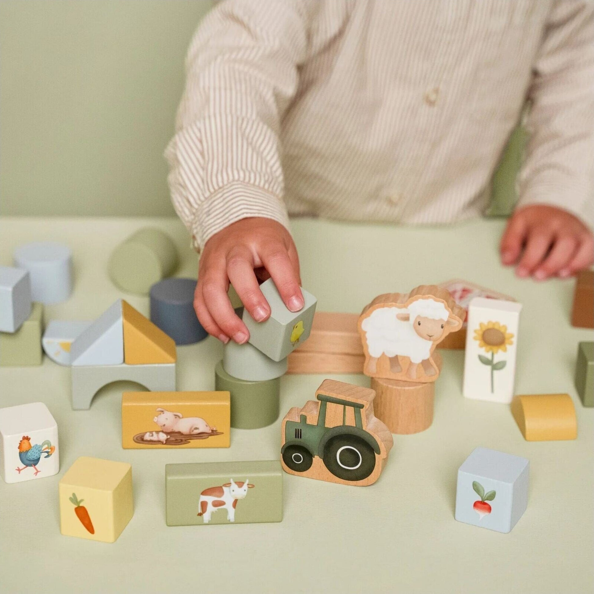 Little Dutch Little Farm Building Blocks | Aster & Ruby