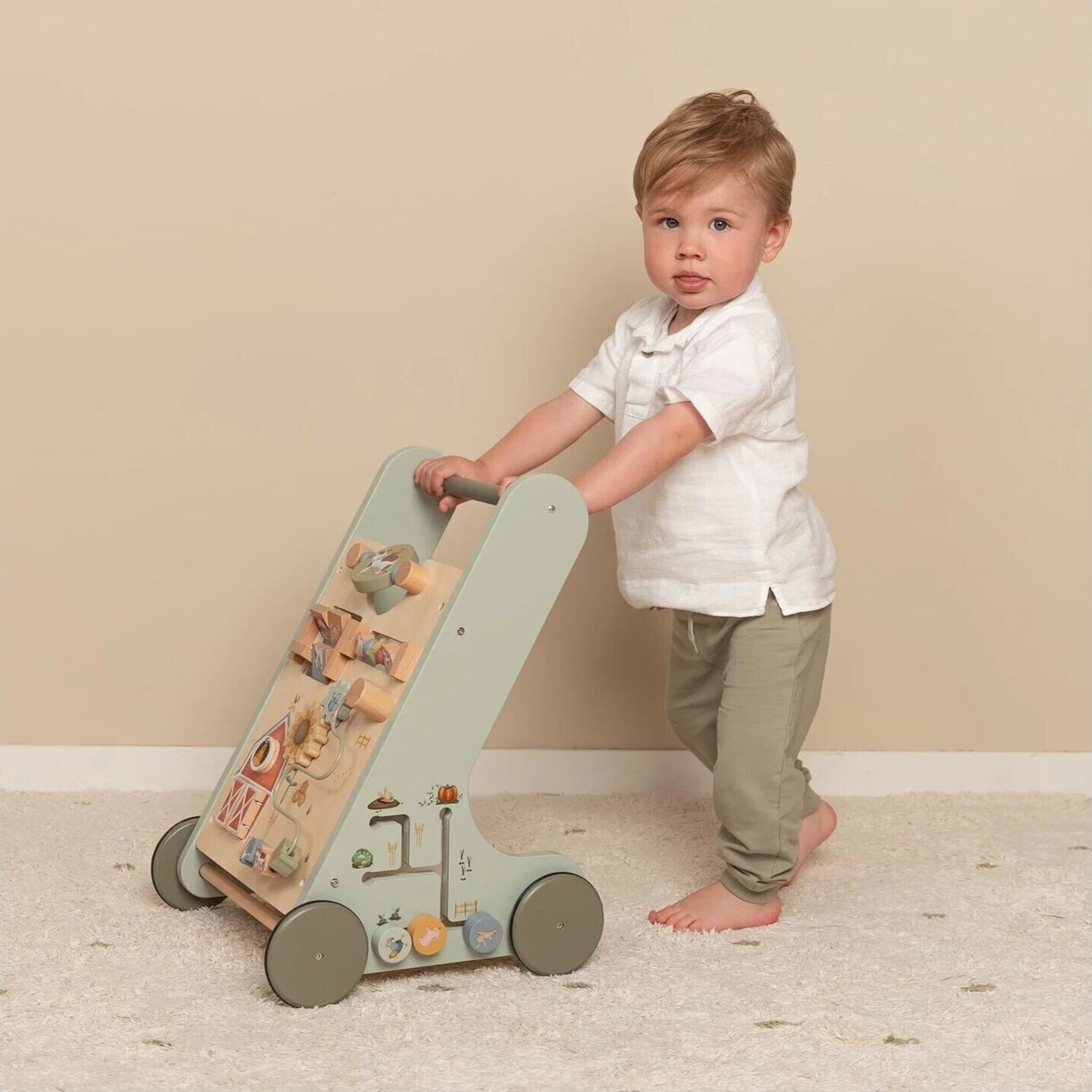 Little Dutch Little Farm Multi-Activity Baby Walker | Aster & Ruby
