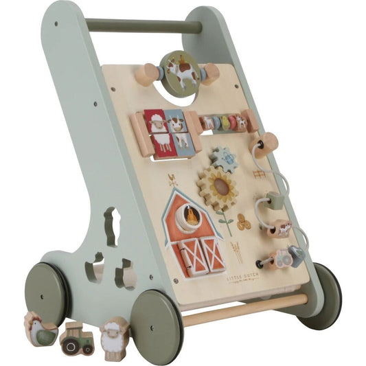 Little Dutch Little Farm Multi-Activity Baby Walker | Aster & Ruby