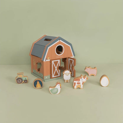 Little Dutch Little Farm Shape Sorter | Aster & Ruby