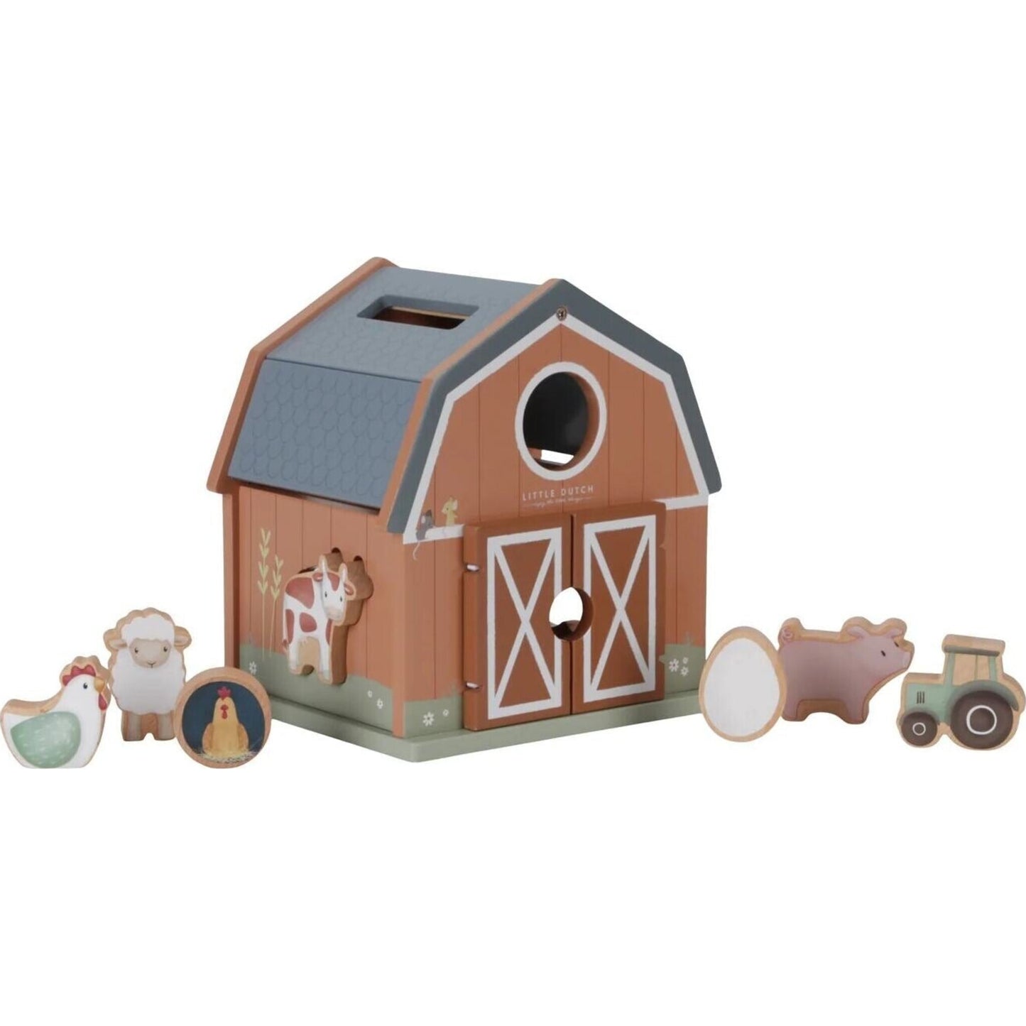 Little Dutch Little Farm Shape Sorter | Aster & Ruby