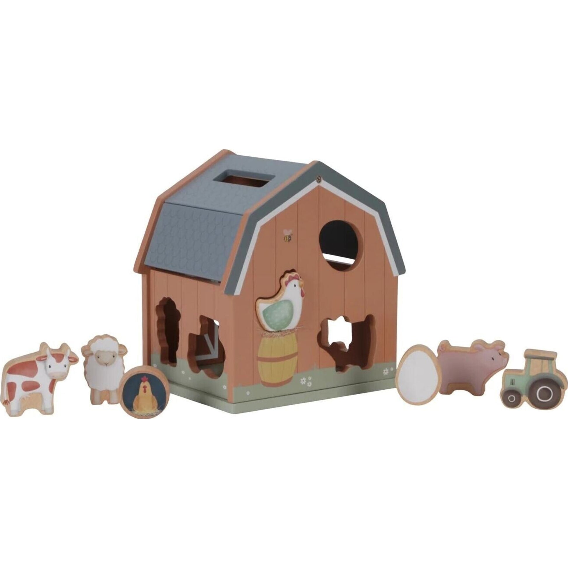 Little Dutch Little Farm Shape Sorter | Aster & Ruby