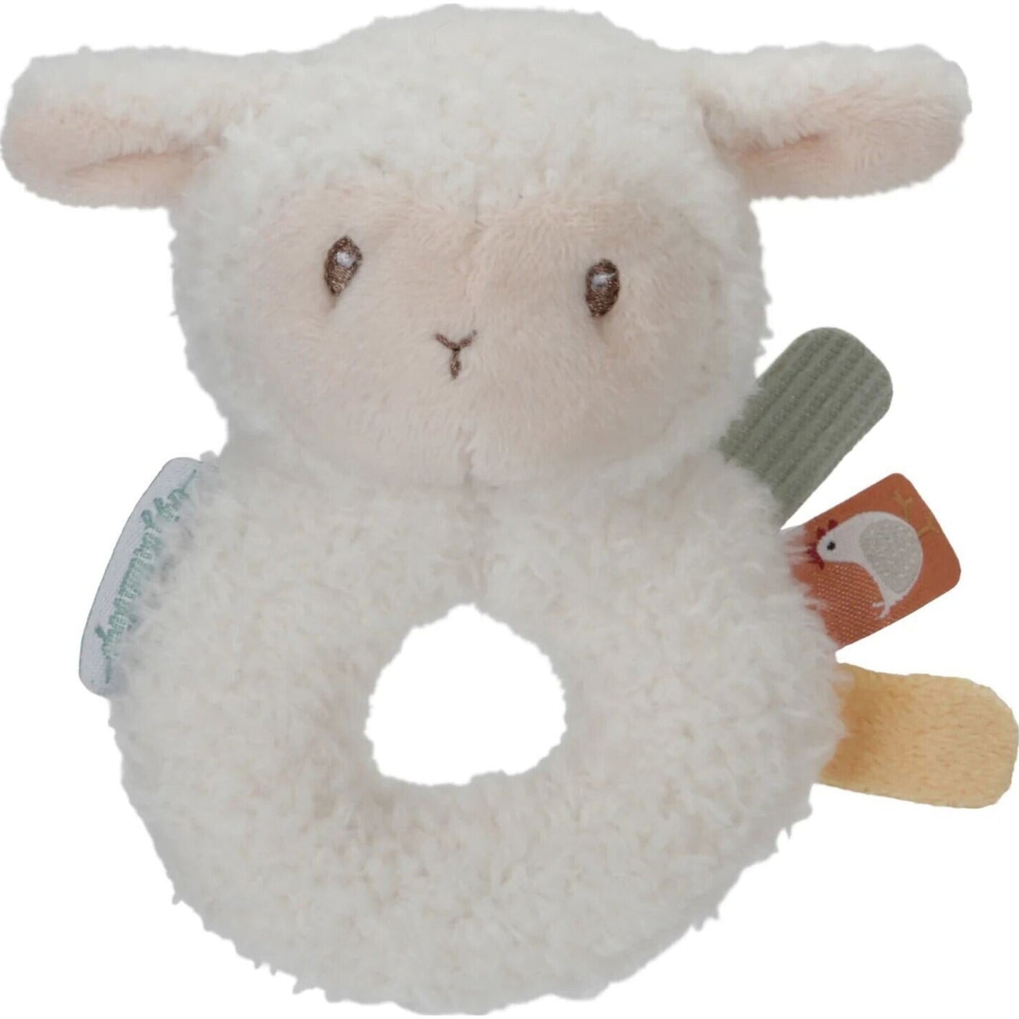 Little Dutch Little Farm Soft Ringrattle Sheep | Aster & Ruby