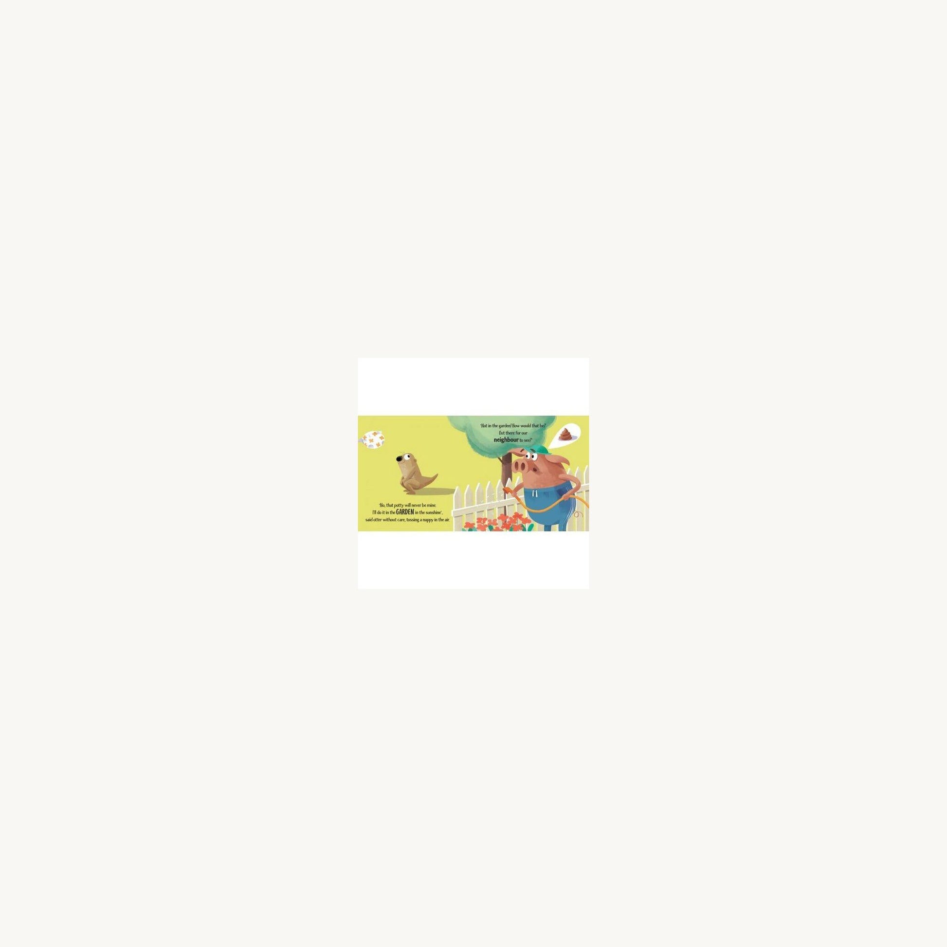 Sassi Junior Little Otter Uses the Potty Story Book | Aster & Ruby