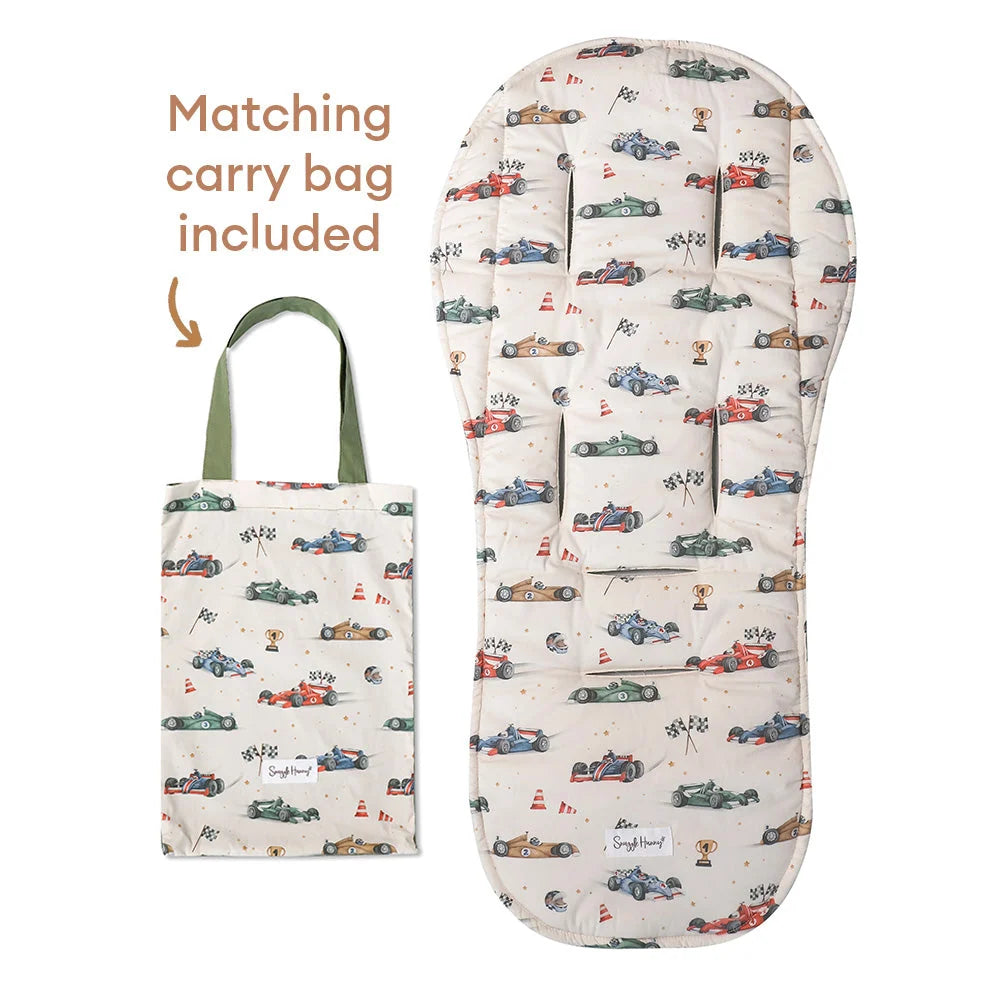 Little Racers Universal Organic Pram Liner