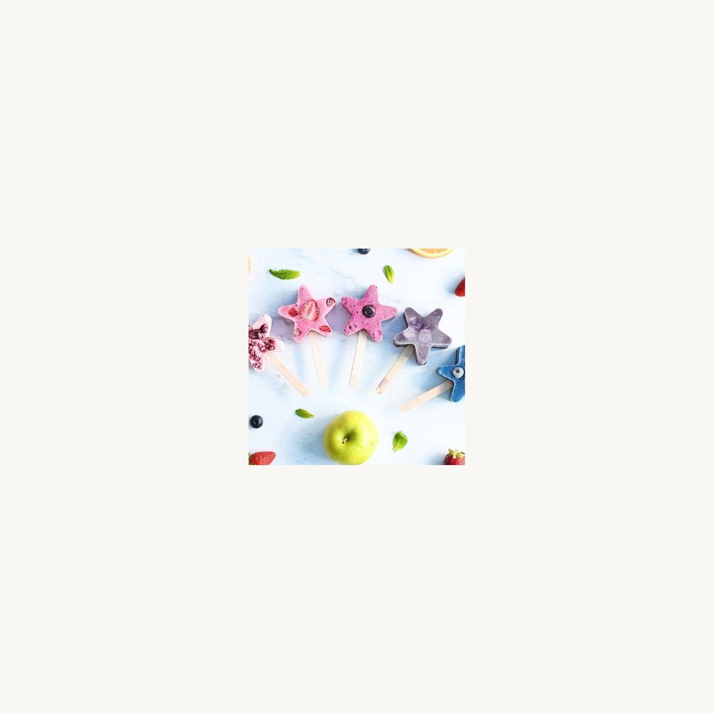 Little Woods Little Woods Starsicle Silicone Mold Mango | Aster & Ruby