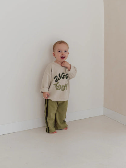 LONG SLEEVE TEE | MOSS - Aster & Ruby
