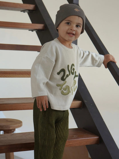 LONG SLEEVE TEE | MOSS - Aster & Ruby
