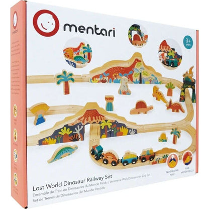 Mentari Lost World Dinosaur Train Set | Aster & Ruby