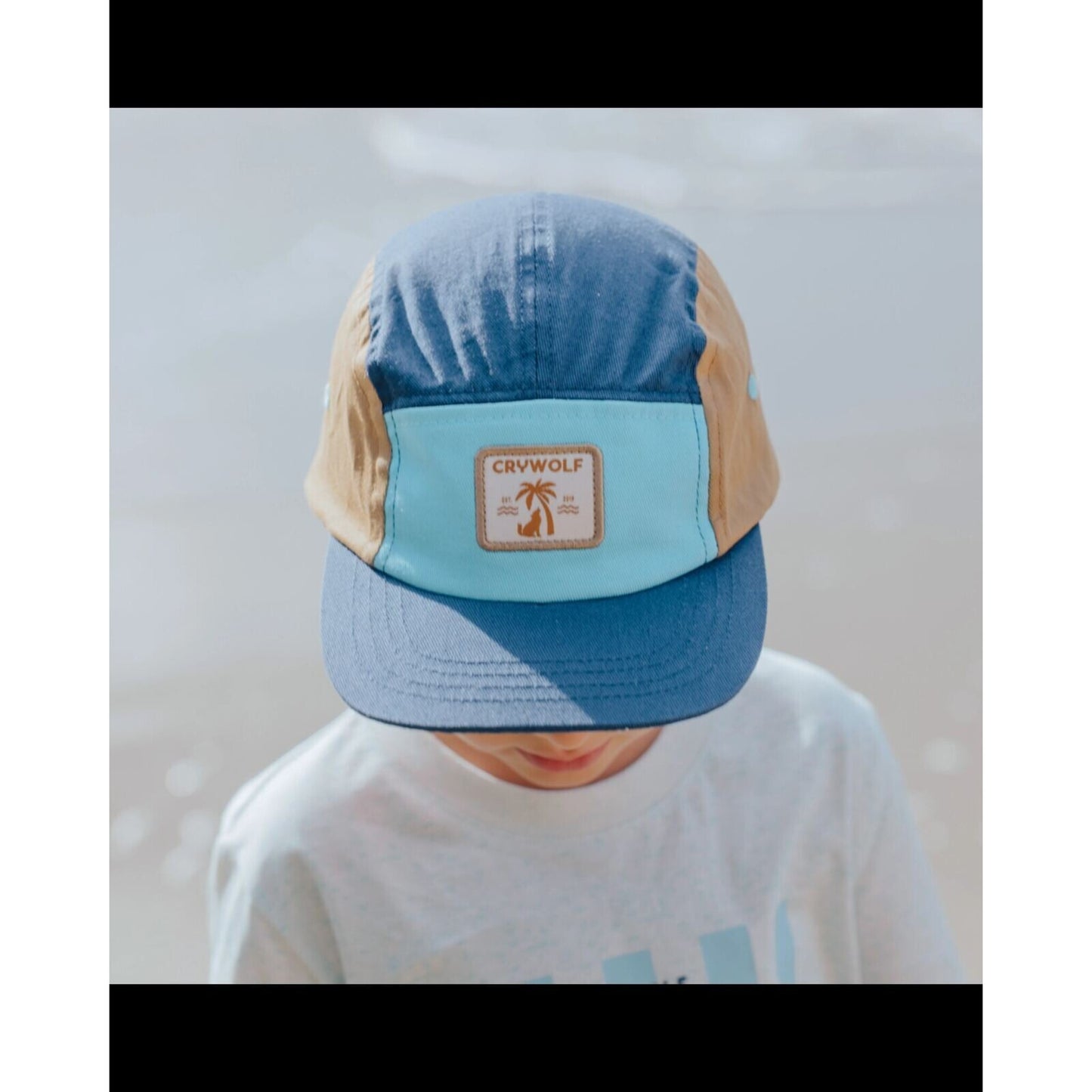 Crywolf Lucky Cap Navy Colourblock | Aster & Ruby