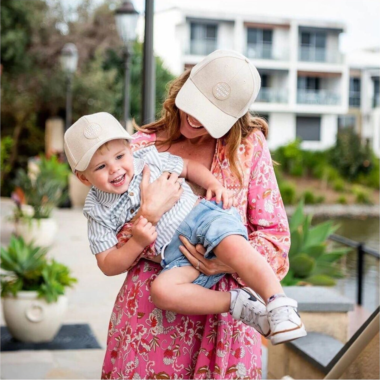 Little Renegade Company Luxe Linen Baseball Cap | Aster & Ruby
