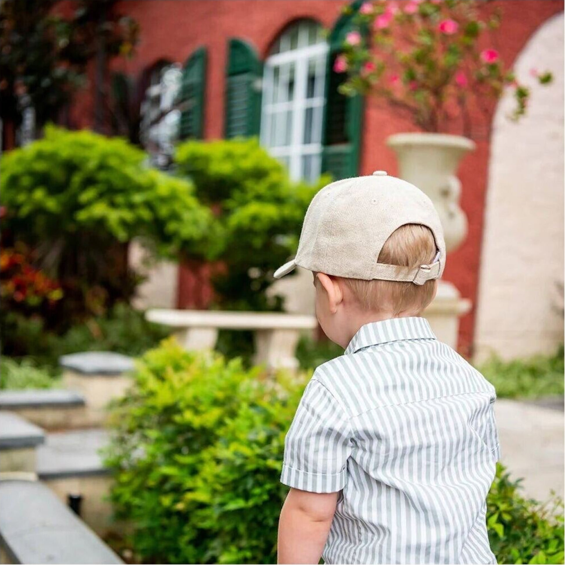 Little Renegade Company Luxe Linen Baseball Cap | Aster & Ruby