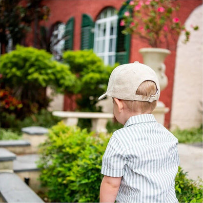 Little Renegade Company Luxe Linen Baseball Cap | Aster & Ruby