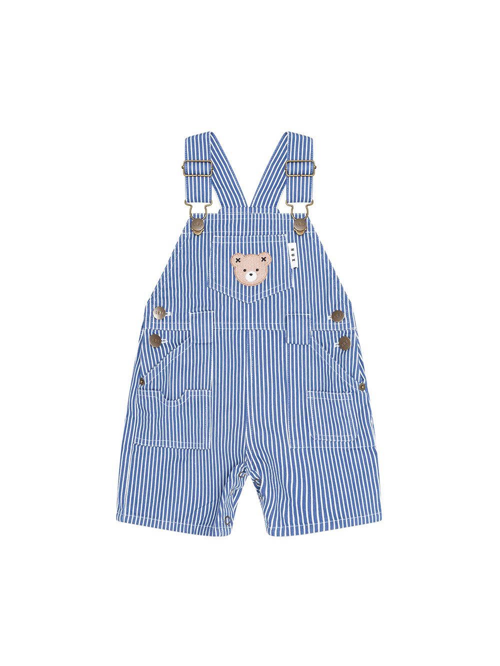 Cobalt Stripe Carpenter Shortall