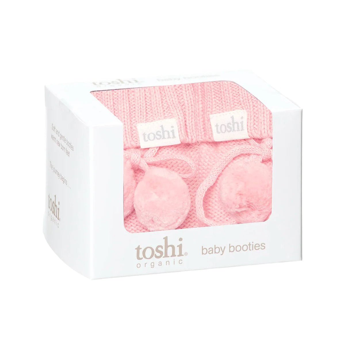 Marley Organic Booties Pearl - Aster & Ruby