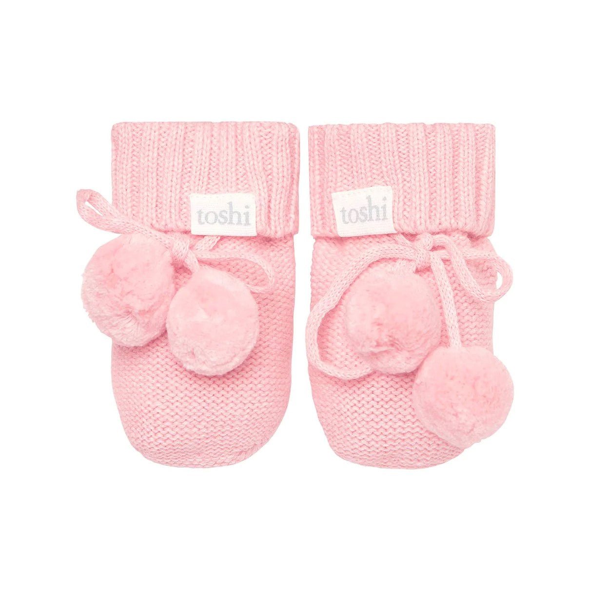 Marley Organic Booties Pearl - Aster & Ruby