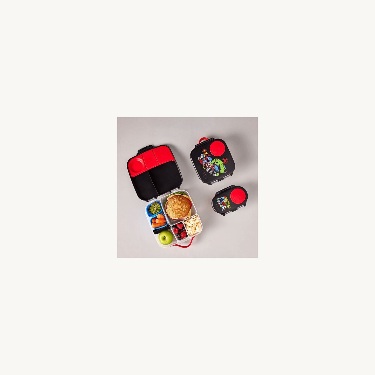 Marvel Avengers Lunchbox – insulated kids lunch bag by b.box | Aster & Ruby