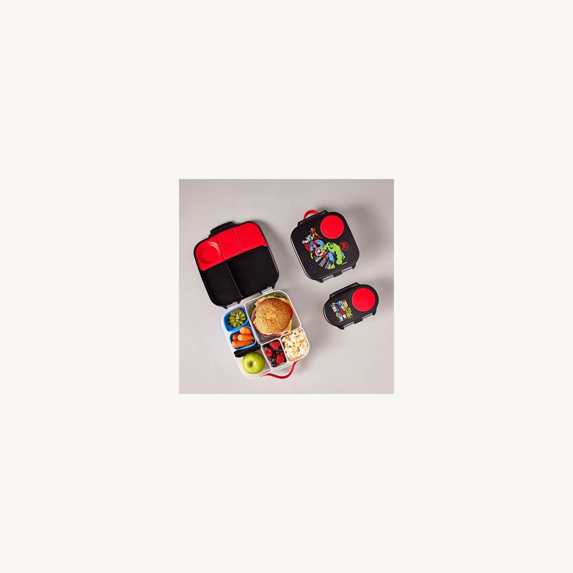 Marvel Avengers Lunchbox – insulated kids lunch bag by b.box | Aster & Ruby