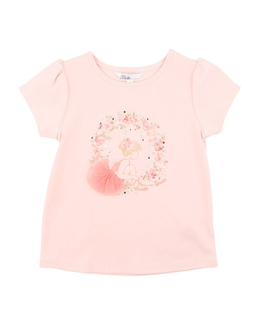 Chelsea Organic Ballerina Tee 3-7Y
