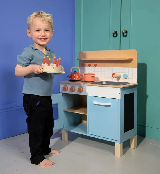 Kids Wooden Play Kitchen (PRE-ORDER ITEM)