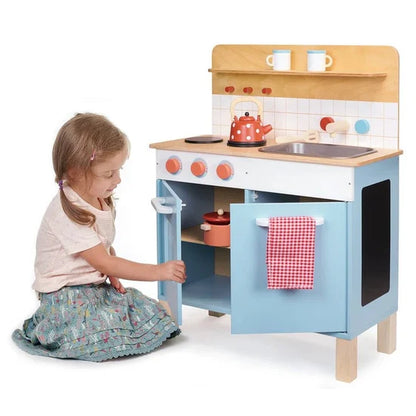 Kids Wooden Play Kitchen (PRE-ORDER ITEM)