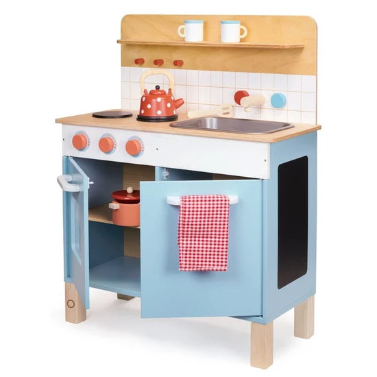 Kids Wooden Play Kitchen (PRE-ORDER ITEM)