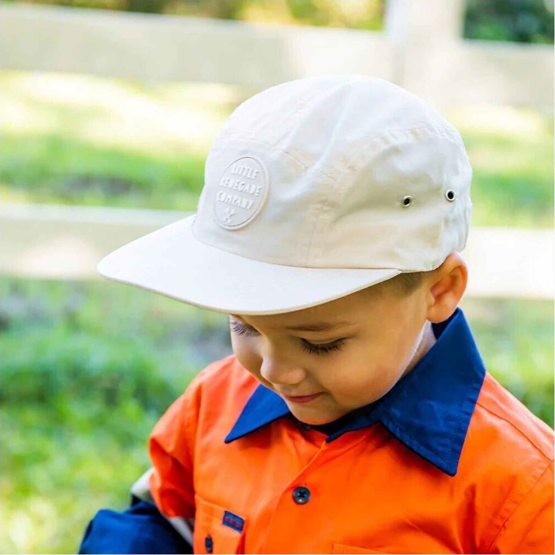 Little Renegade Company Milk 5 PANEL Cap | Aster & Ruby
