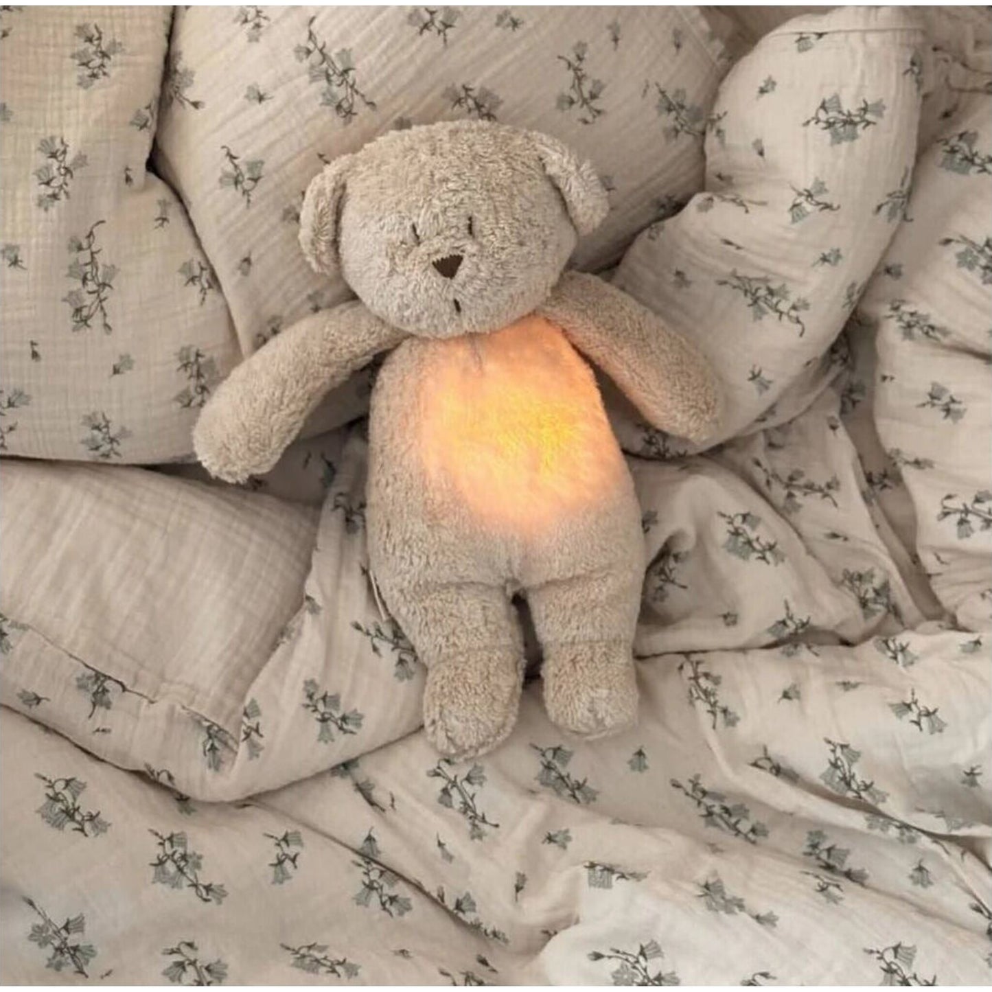 moonie Organic Humming Bear Sand | Aster & Ruby