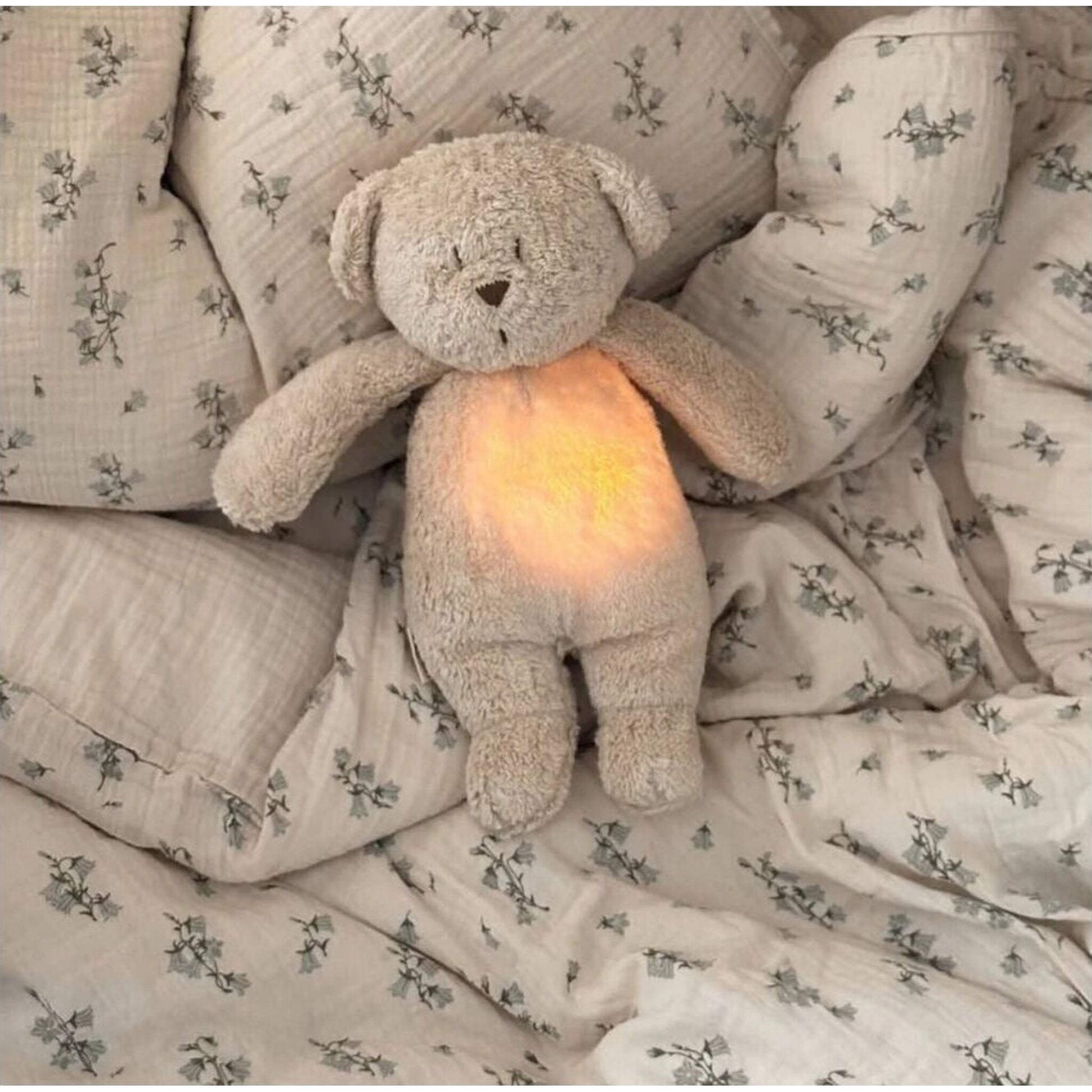 moonie Organic Humming Bear Sand | Aster & Ruby