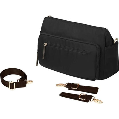 Multitasker Pram Caddy Black Nylon – children's product by OiOi | Aster & Ruby