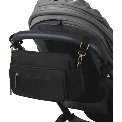 Multitasker Pram Caddy Black Nylon – children's product by OiOi | Aster & Ruby