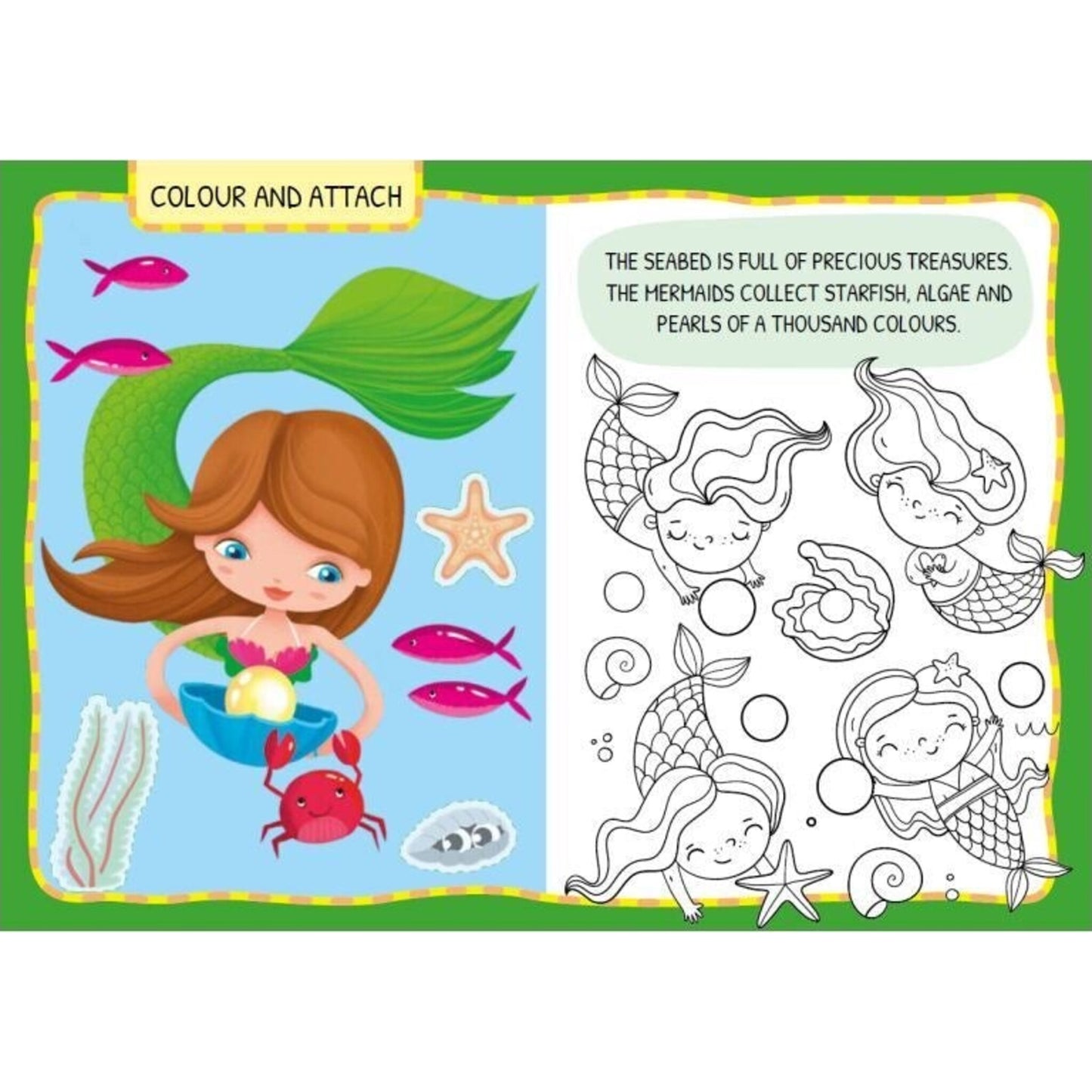 Sassi My First Activities Arts & Crafts. Mermaids | Aster & Ruby