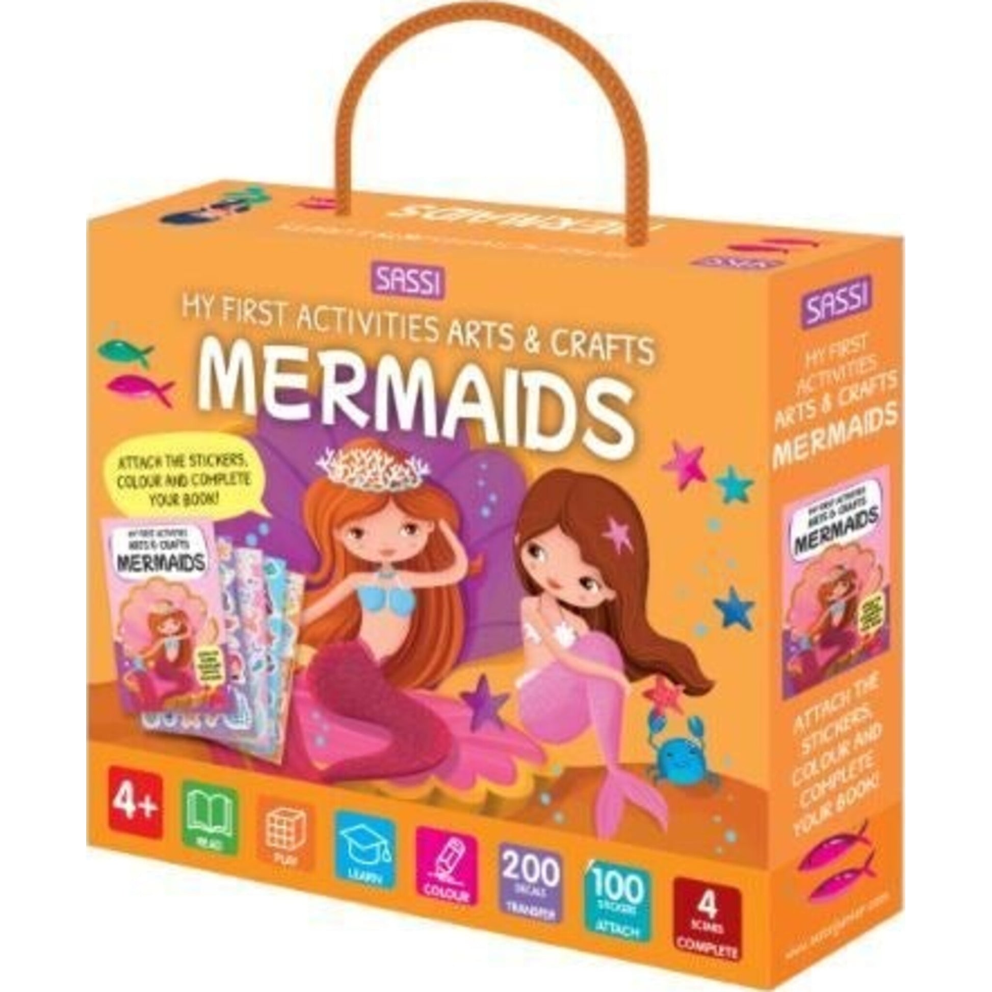 Sassi My First Activities Arts & Crafts. Mermaids | Aster & Ruby