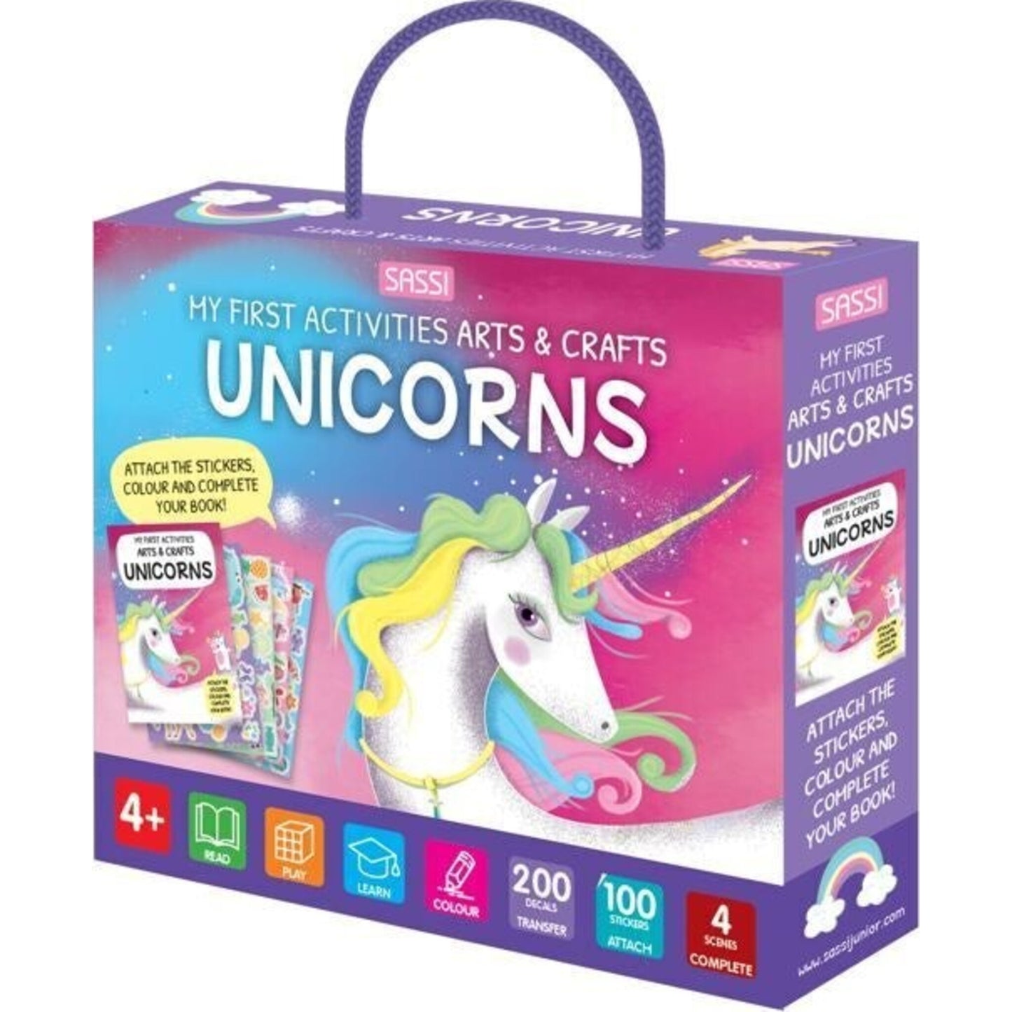 Sassi My First Activities Arts & Crafts. Unicorns | Aster & Ruby