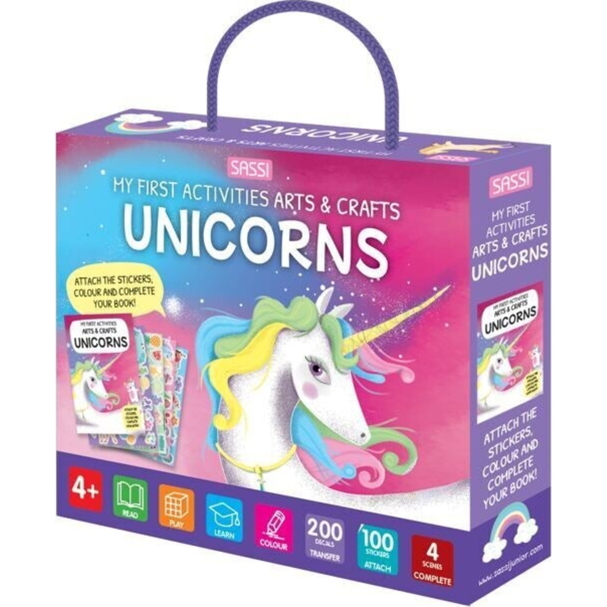 Sassi My First Activities Arts & Crafts. Unicorns | Aster & Ruby