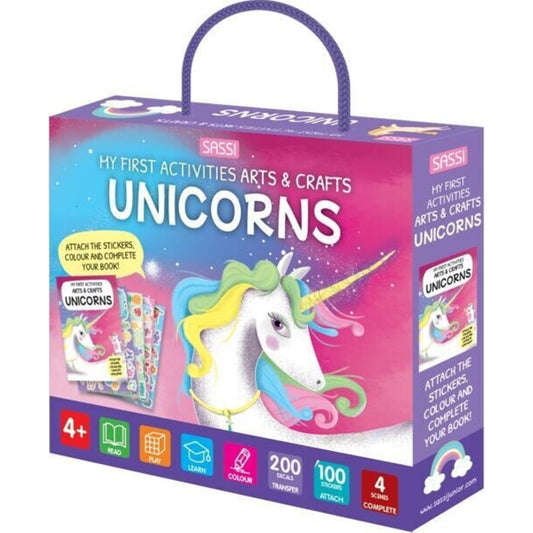 Sassi My First Activities Arts & Crafts. Unicorns | Aster & Ruby