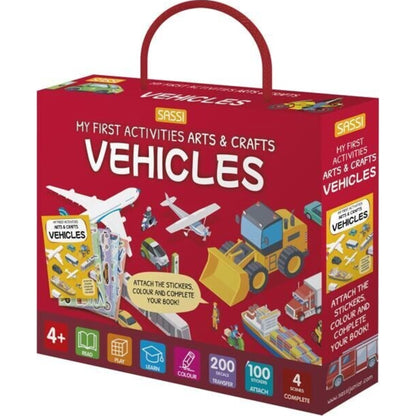 Sassi My First Activities Arts & Crafts. Vehicles | Aster & Ruby