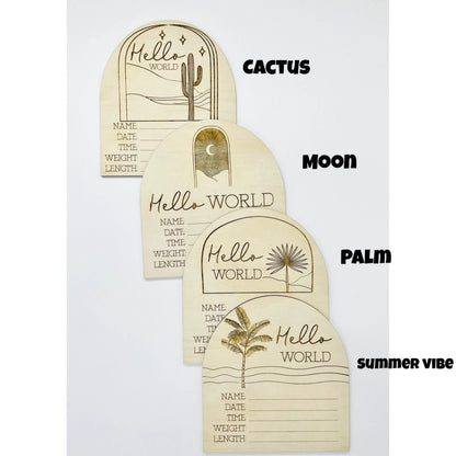 Mystic Arch Birth Discs - Aster & Ruby
