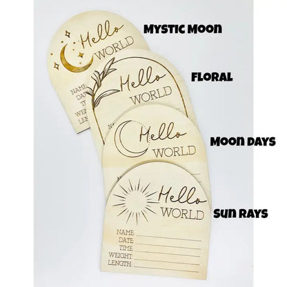 Mystic Arch Birth Discs - Aster & Ruby